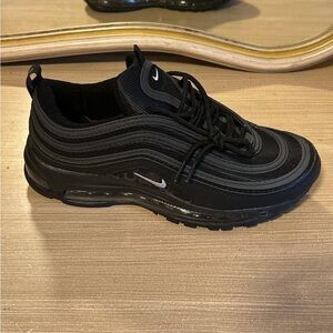 Nike Black Sneakers Air Max 97 Wavy Design
